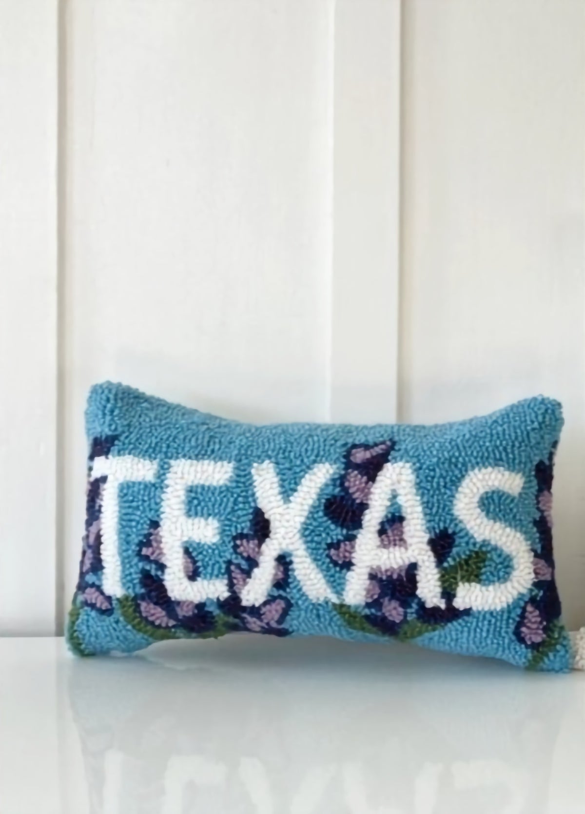 Texas Blue Bonnet Hook Pillow image 0