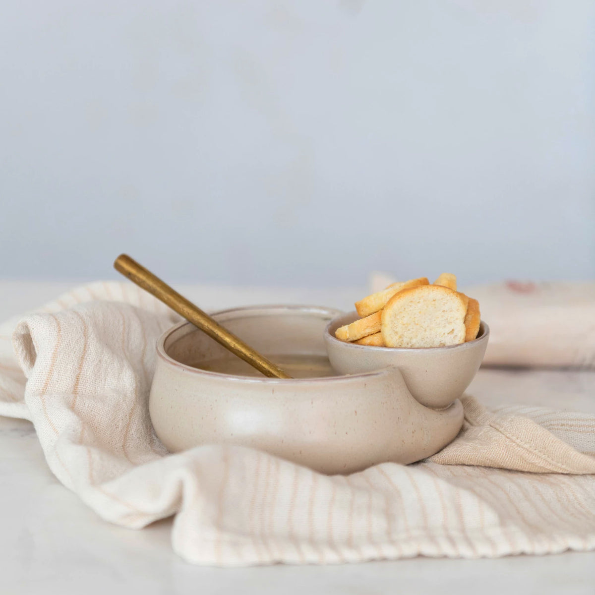 Stoneware Soup Bowl image 3