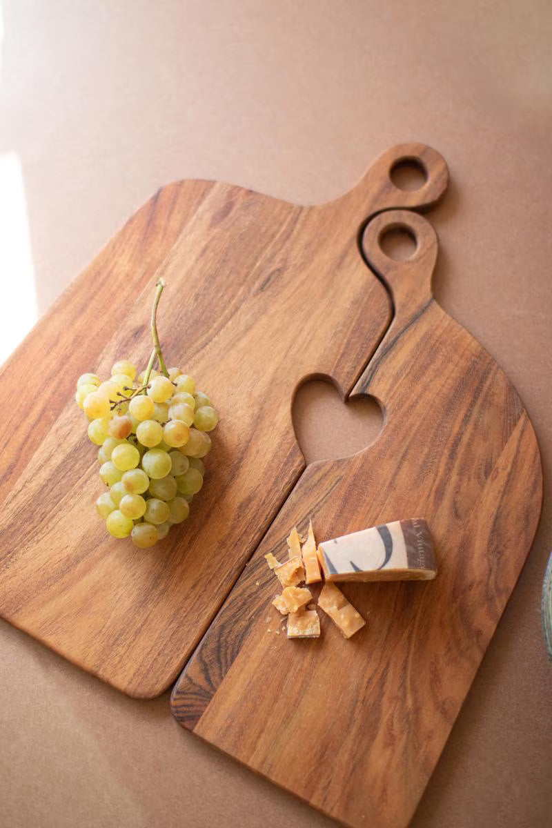 The Lovers Mango Wood Cutting Board  image 2