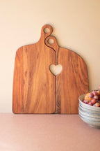 The Lovers Mango Wood Cutting Board  image 0