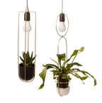 Kol Hanging Lighted Planter image 3