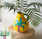 Cayman Island Palm Tree Vase image 0