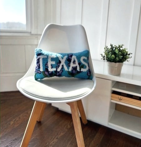 Texas Blue Bonnet Hook Pillow image 1