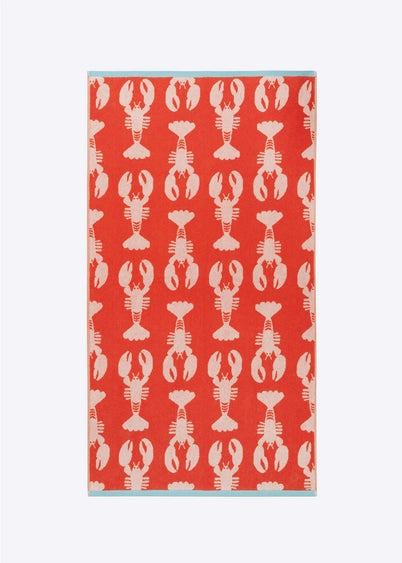Cape Lobster Bath Towel Set image 2