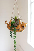 Hanging Wild Cat Pot image 4