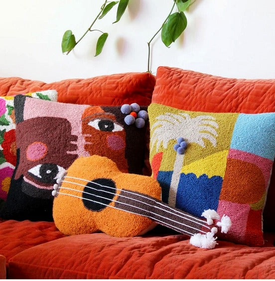Ukulele Guitar Hook Pillow image 0