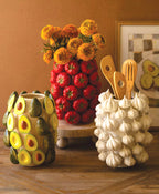 Garden Garlic Ceramic Vase image 2