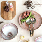 Zahara Inlay Salad Server Set image 2
