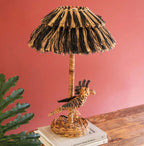 Zaza Rattan Bird Lamp image 0