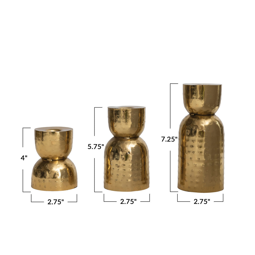 Kora Hammered Candleholder  image 3
