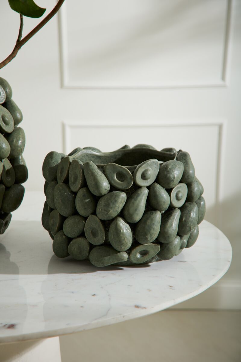 Lula Layered Avocado Planter image 5