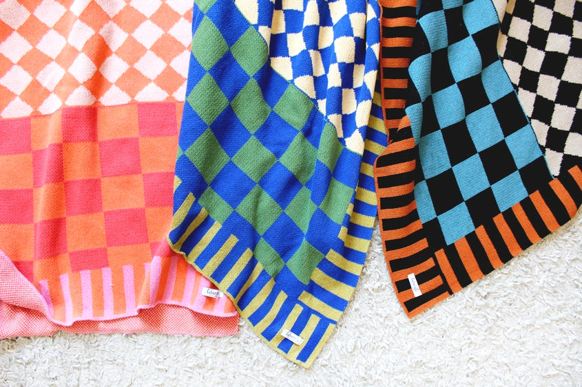 Check It Out Knit Throw Blanket image 4