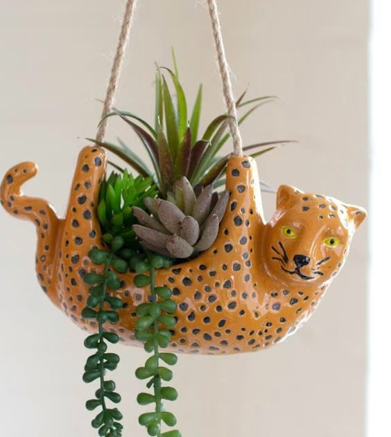 Hanging Wild Cat Pot image 0