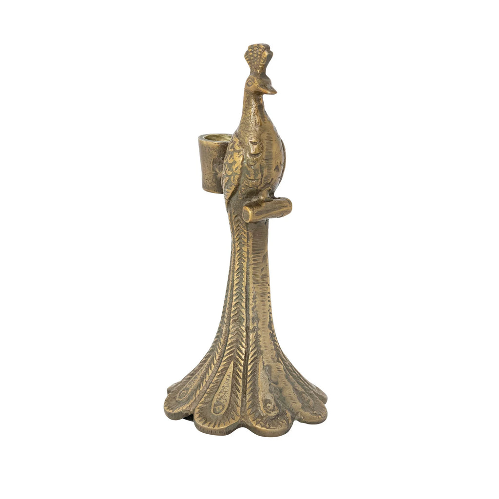 Heirloom Peacock Candleholder image 2